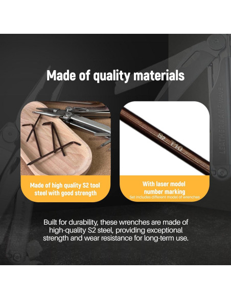 Juego de Llaves Torx Leatherman Wave - 5 Piezas Acero S2