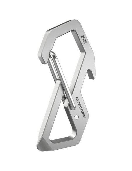 Carabiner de Titanio NITECORE NSH10 Multi-Herramienta EDC