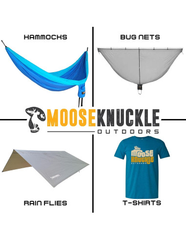 Toldo de Lluvia Portátil Mooseknuckle 3.05m x 3.05m Impermeable