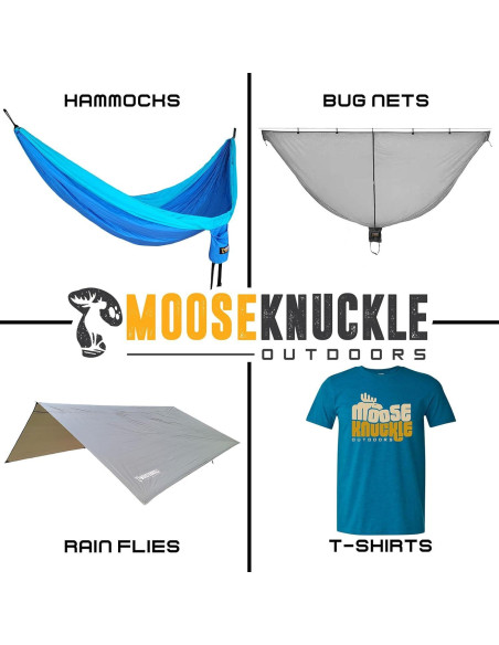 Toldo de Lluvia Portátil Mooseknuckle 3.05m x 3.05m Impermeable