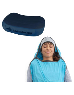 Sistema de Sueño Sea to Summit: Almohada Aeros y Forro Breeze