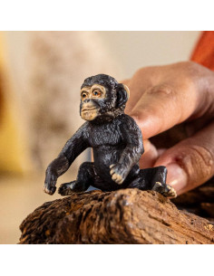 Figura de Juguete Bebé Chimpancé Schleich 14884 - 5.08 cm 2
