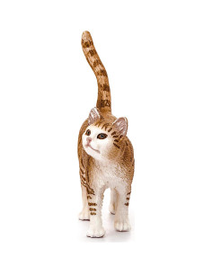 Figura de Gato Atigrado Schleich - Mundo de Granja 6.6 cm 2