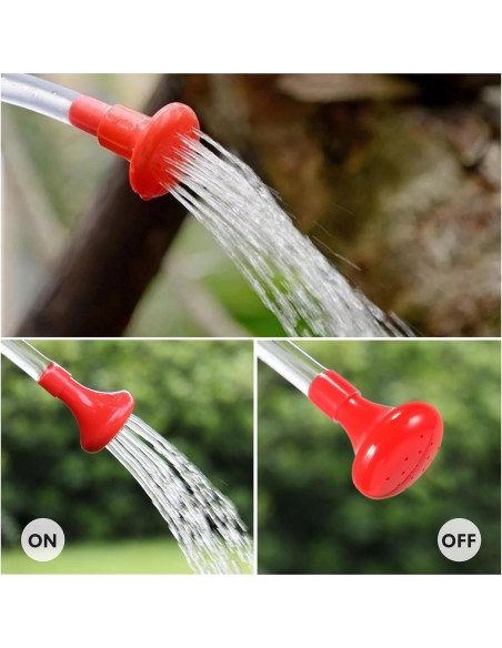 Bolsa de Ducha Solar 20L Genérico con Manguera y Cabezal Ajustable