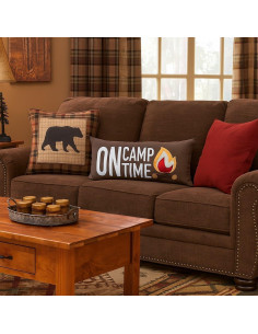 Cojín Decorativo C&F Home Campfire 25.4x50.8 cm Gris 2