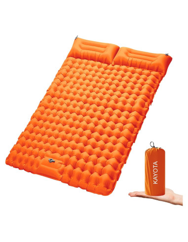 Colchón Doble Inflable KAYOTA 203x135 cm con Almohada