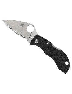 Cuchillo de bolsillo Spyderco Manbug Leaf VG-10 5.08 cm EDC