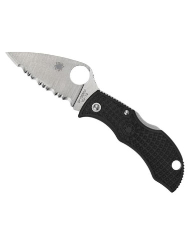 Cuchillo de bolsillo Spyderco Manbug Leaf VG-10 5.08 cm EDC