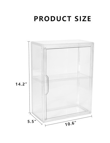 Caja de Exhibición Acrílica Satakara para Coleccionables 35 cm