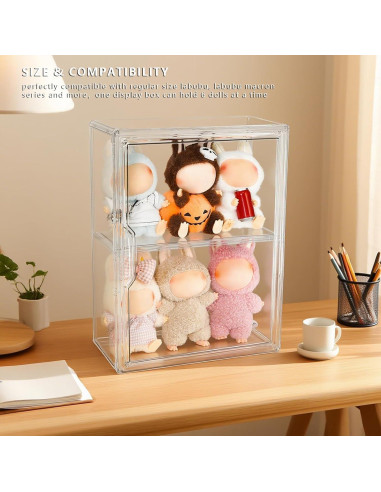 Caja de Exhibición Acrílica Satakara para Coleccionables 35 cm