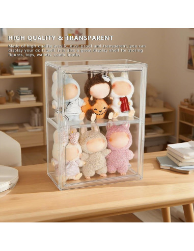 Caja de Exhibición Acrílica Satakara para Coleccionables 35 cm