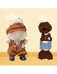 3 Conjuntos de Ropa para Muñecas Labubu 15-17 cm - Estilo Variado 2