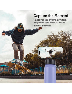 Botella de Agua Aislada 27oz iontech con Soporte Magnético 2