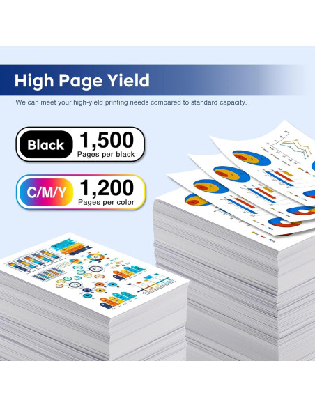 Cartucho de Tóner Compatible TN229 4-Pack Vauodn para Brother