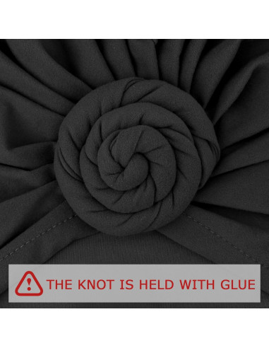 Gorro Turbante Pre-atado AQOKKA para Mujeres - Diseño Floral