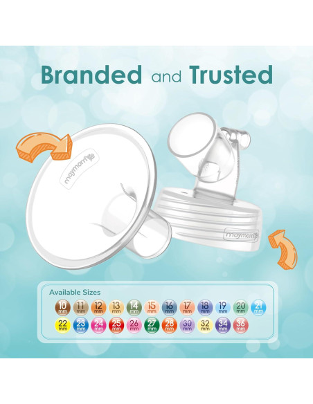 2 Piezas Flanges 13mm Maymom para Bomba Spectra S1/S2