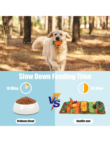 Alfombra Snuffle Grande Ameami 81.3x50.8cm para Perros