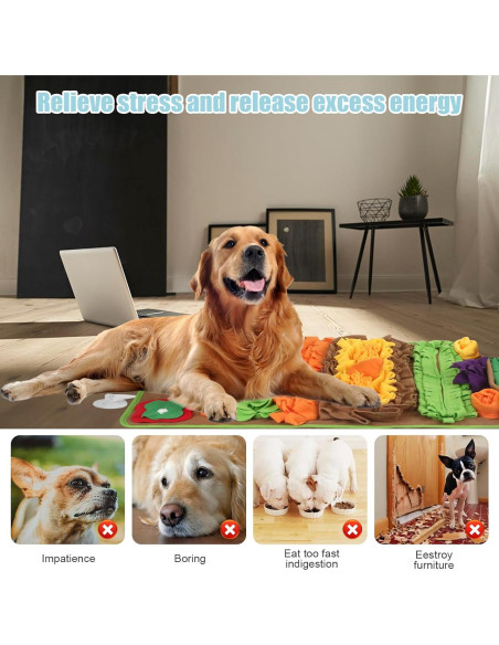 Alfombra Snuffle Grande Ameami 81.3x50.8cm para Perros