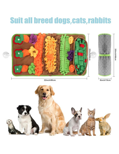 Alfombra Snuffle Grande Ameami 81.3x50.8cm para Perros