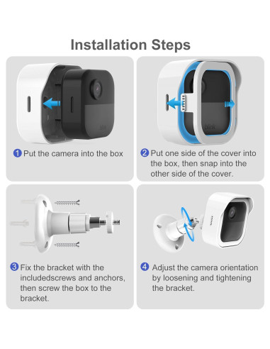 Soporte para Cámara Blink Exterior 4 - 2 Paquete Blanco