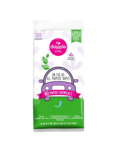 Toallitas Multiusos Dapple Hipoalergénicas Lavanda 30 Unidades