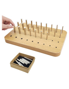 Tablero de Clavos de Madera Choonjin 36 Agujeros Terapia Ocupacional