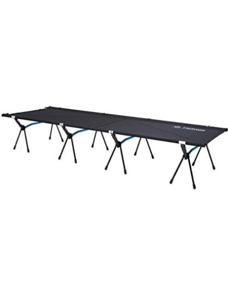 Cama de Camping Helinox Cotmax Convertible Negra 75x210 cm