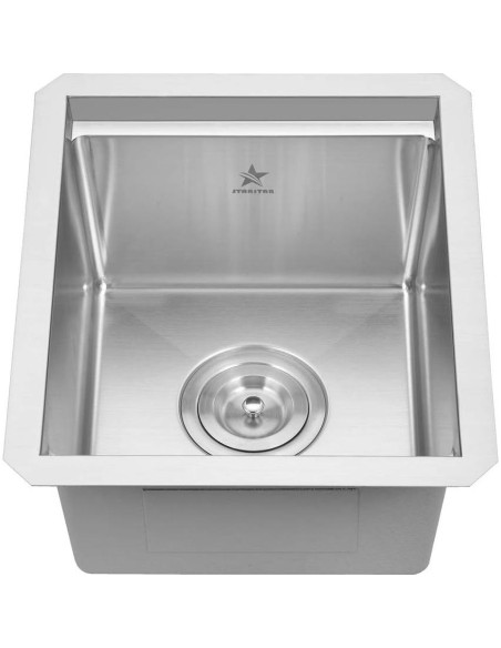 Fregadero de cocina acero inoxidable 304 STARSTAR 33x38cm
