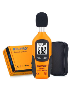 Medidor de Decibelios RISEPRO HT-80A 30-130 dB Retroiluminado