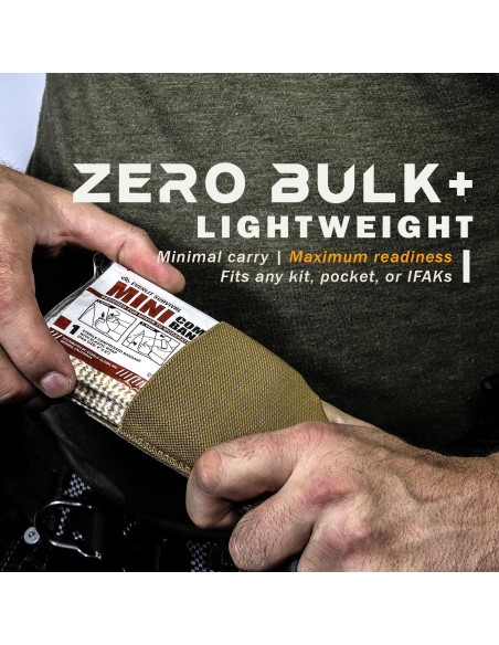 Vendaje de Compresión de Emergencia EVERLIT Mini 10x15 cm (2 unidades)