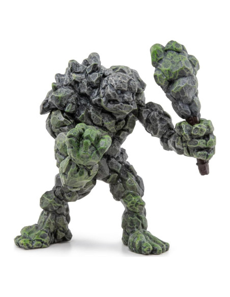 Figura Golem de Piedra Papo - Detalles Realistas 11.5 cm