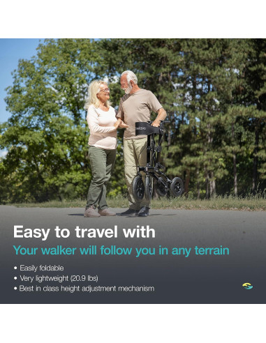 Andador Todo Terreno Helavo H1040 con Neumáticos 30.48 cm