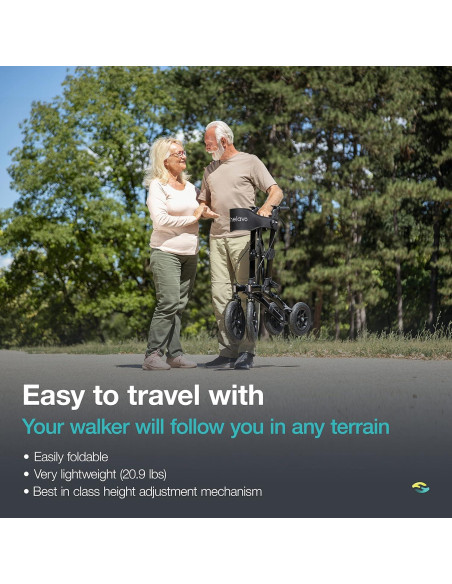 Andador Todo Terreno Helavo H1040 con Neumáticos 30.48 cm