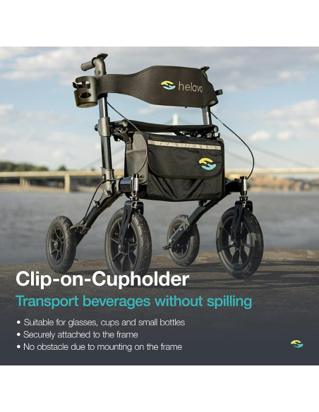 Andador Todo Terreno Helavo H1040 con Neumáticos 30.48 cm