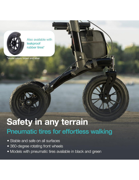 Andador Todo Terreno Helavo H1040 con Neumáticos 30.48 cm