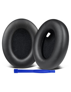 Almohadillas de Reemplazo SOULWIT para Auriculares Sony WH-1000XM4 - Negro