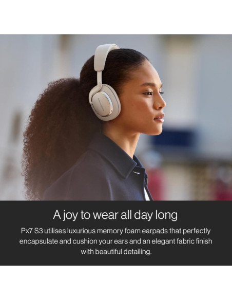 Auriculares Bowers & Wilkins Px7 S3 Bluetooth, Cancelación de Ruido, 30h