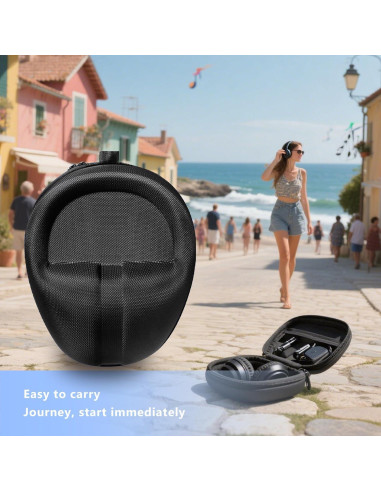 Funda Dura para Auriculares AUGLOPEQAC - Protección y Organización