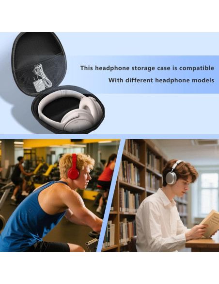 Funda Dura para Auriculares AUGLOPEQAC - Protección y Organización