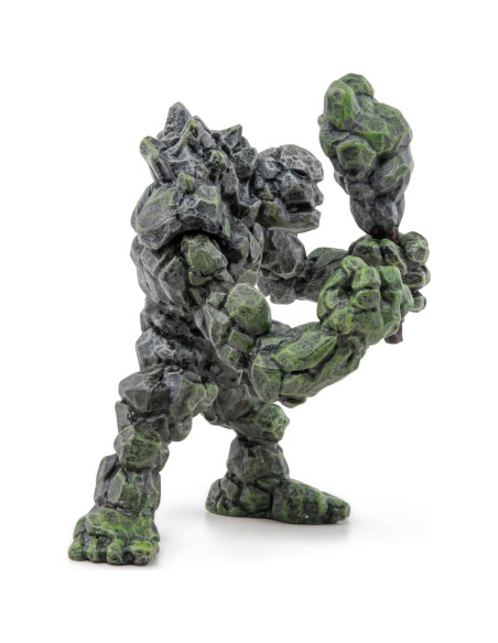 Figura Golem de Piedra Papo - Detalles Realistas 11.5 cm