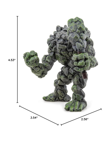 Figura Golem de Piedra Papo - Detalles Realistas 11.5 cm