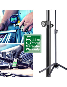 Soporte de Auriculares K&M 16311 Montaje en Pared Acero Blanco 2