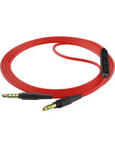 Cable de Audio GEEKRIA 3.5mm con Micrófono y Control para Auriculares 2