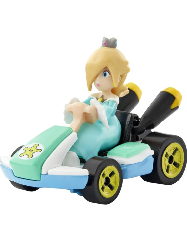 Hot Wheels Mario Kart 1:64 Die-Cast Mario con Vehículo