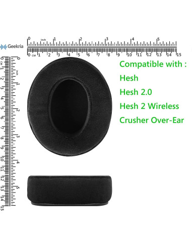 Almohadillas de Repuesto Geekria para Auriculares Skullcandy Hesh