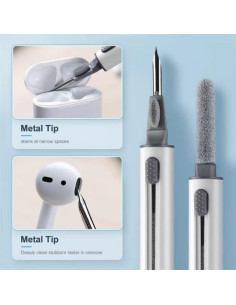 Kit de limpieza 3 en 1 para AirPods Pro - Industrial CLEPEN01-W 2