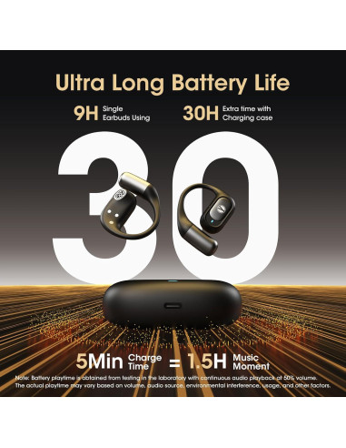 Auriculares Inalámbricos YUMONDEAR DRYSO con 48H de Batería