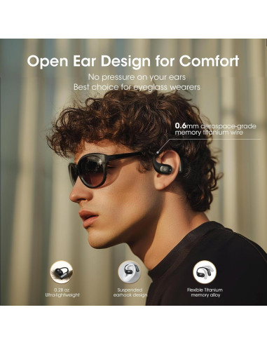 Auriculares Inalámbricos YUMONDEAR DRYSO con 48H de Batería