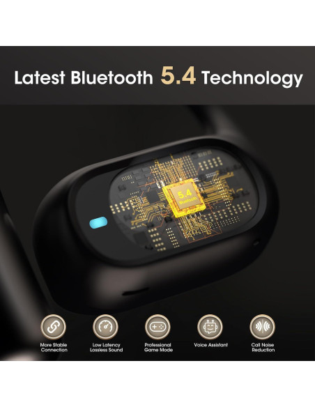 Auriculares Inalámbricos YUMONDEAR DRYSO con 48H de Batería