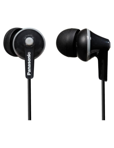 Auriculares Intrauditivos Panasonic RP-HJE125-K, 3.5mm, Negro